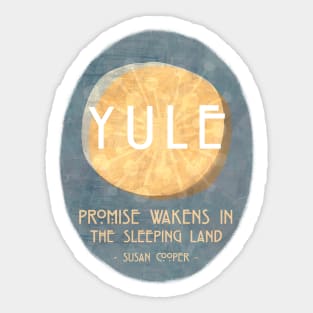 Pagan Yule Celebration Sticker